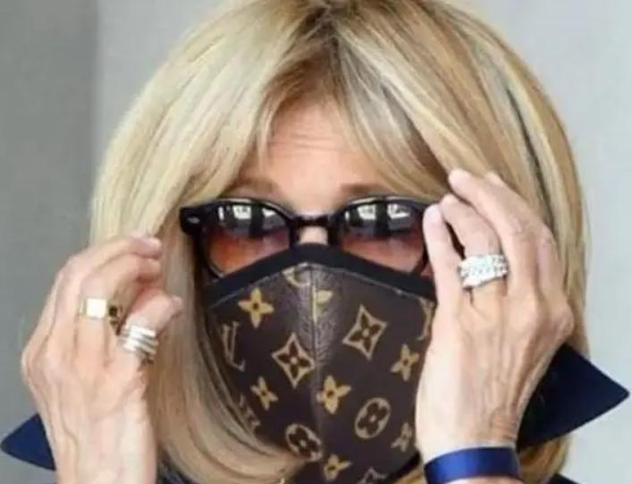 法国夫人买一次性口罩,法国马克龙与妻子