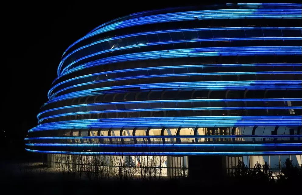 北京冬奥会标志性建筑一览表,北京冬奥会灯光设计