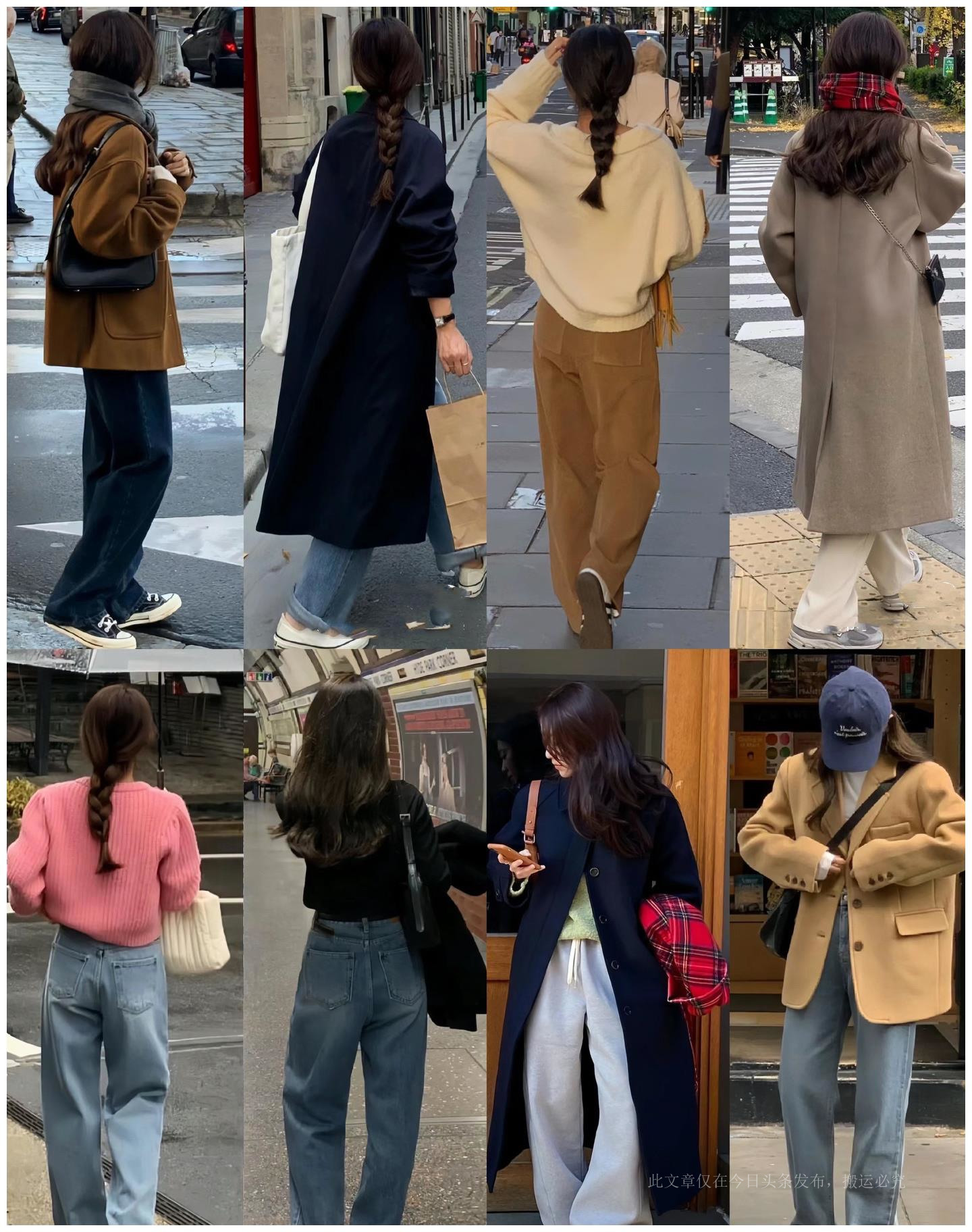 韩国阔腿直筒裤,韩国直筒阔腿裤八分裤