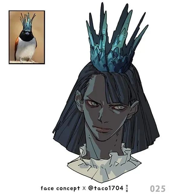 这组拟人头像作品脑洞太大了！就是那位硬核人体教程的画师