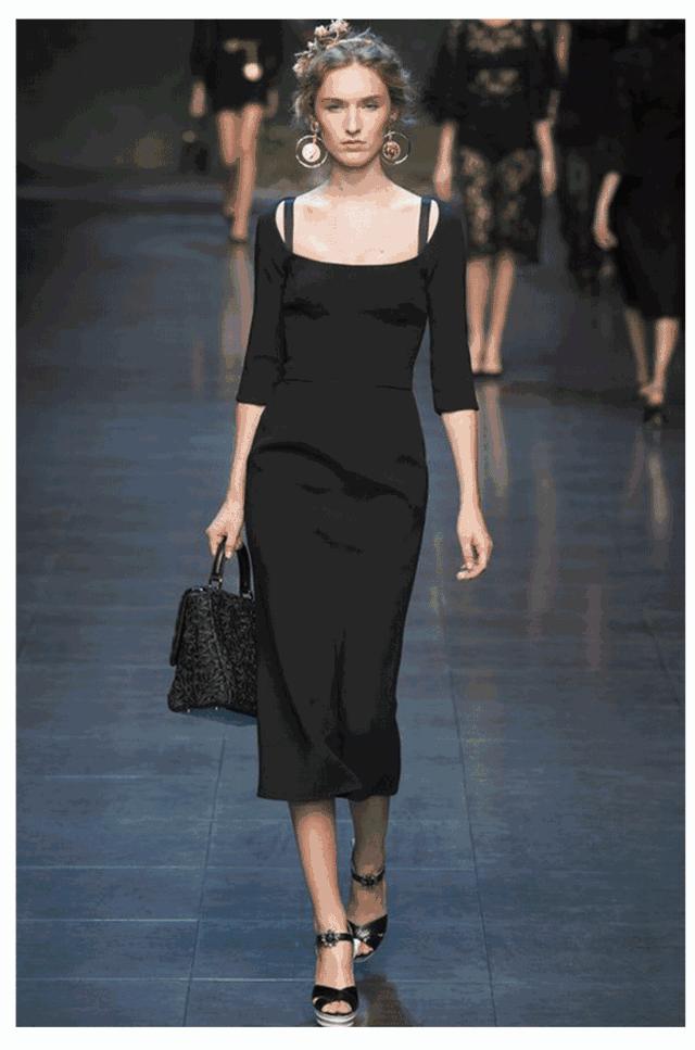 性感的“黑”并不是只有“黑丝”