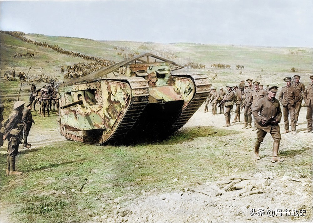 一战英军坦克,一战坦克迷彩