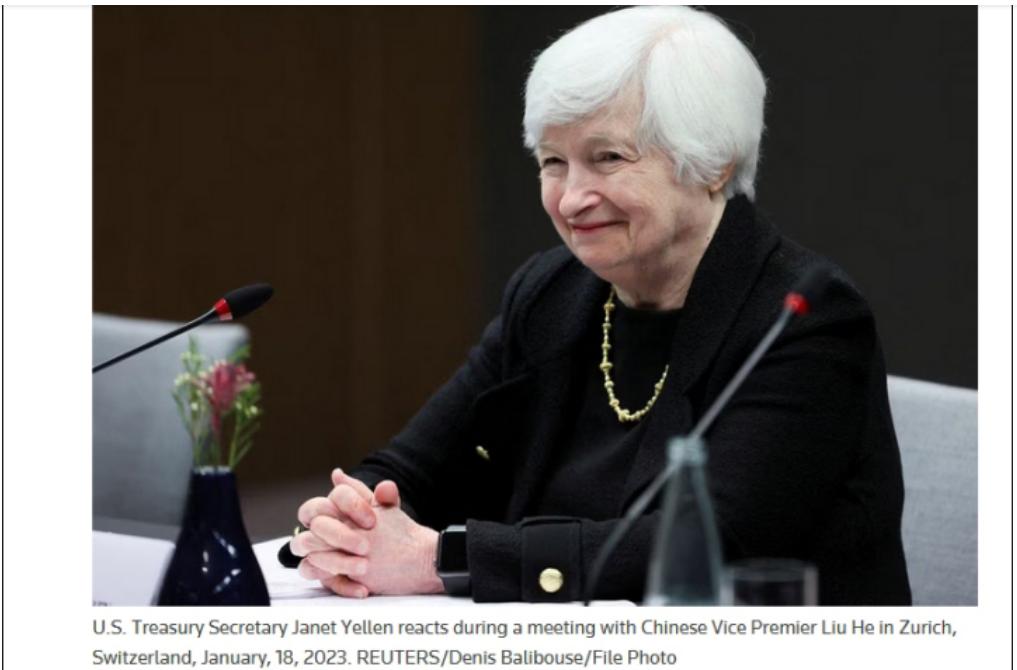 美债危机耶伦最终表态,耶伦发出警告美债