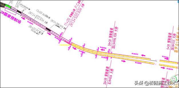 桥面变宽预制小箱梁架设,预制箱梁桥面施工图解