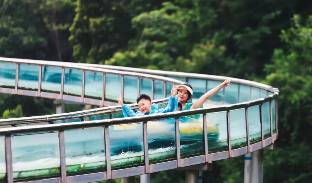 四会奇石河景区的银龙大瀑布,肇庆出发2-3天短途旅游推荐