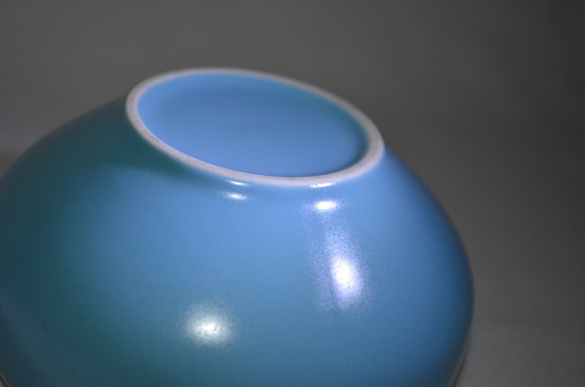 康熙民窑五彩瓷器松石绿釉特征,乾隆松石绿釉