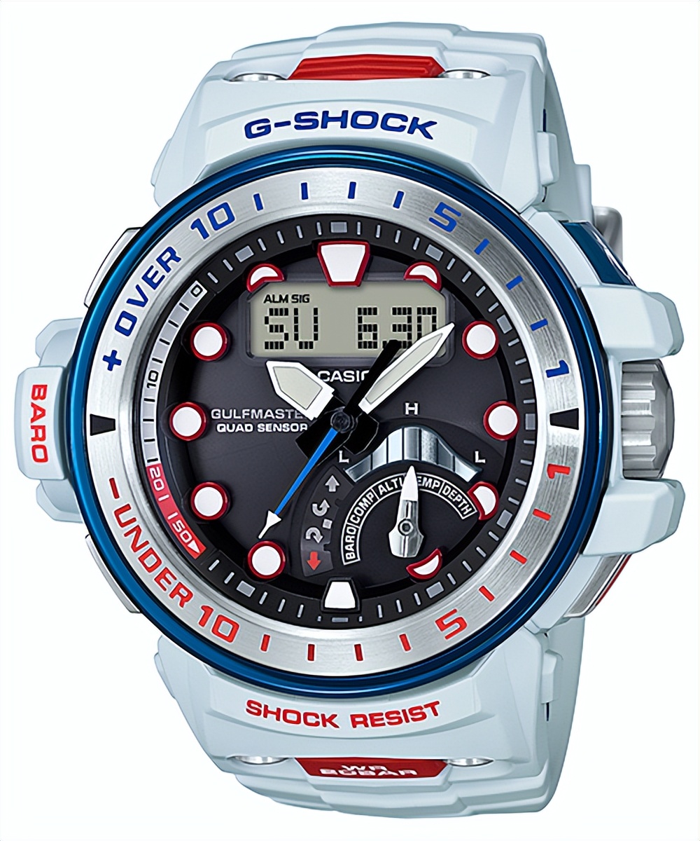 卡西欧g-shock深海系列,卡西欧g-shock黑白熊猫测评