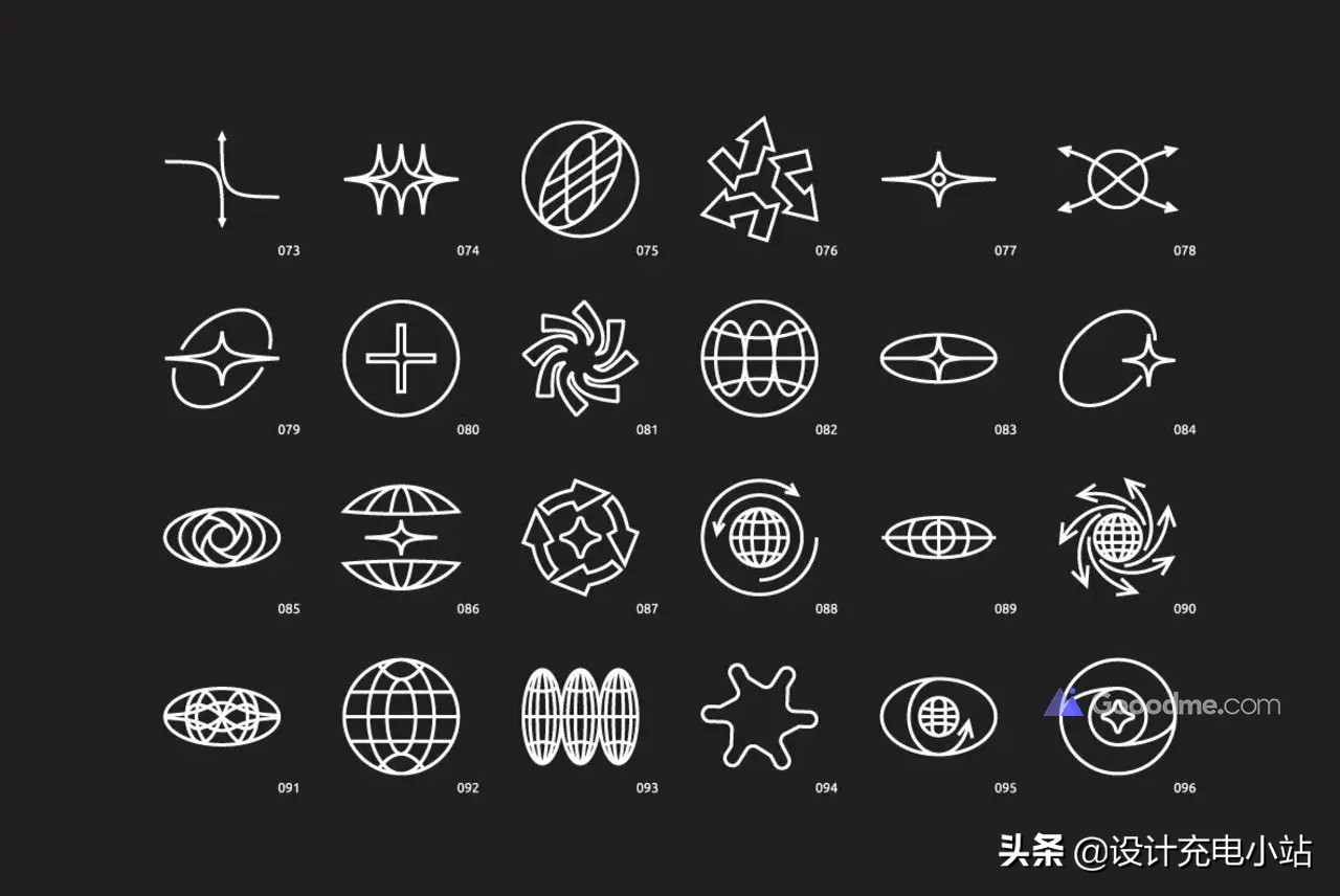 免费logo素材ai,可爱logo图案素材