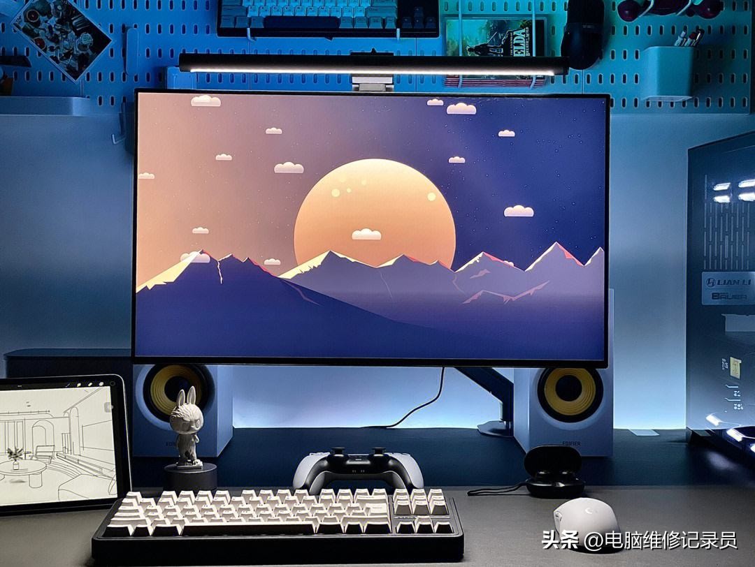 显示器怎么操作都不好使,显示器有很薄黑边无法全屏