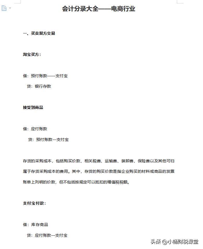 最基础的会计分录大全超实用,如何做好会计分录技巧