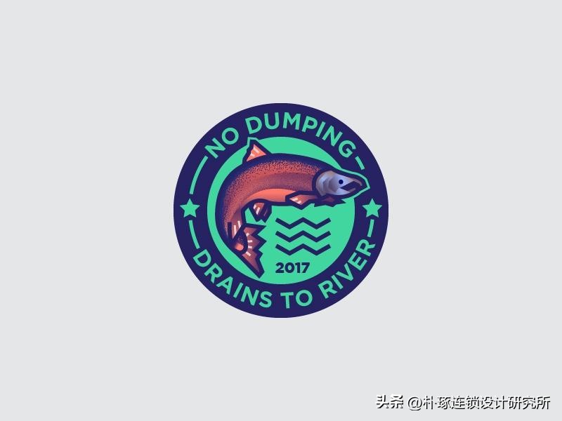 logo鱼设计创意图片欣赏,饭店logo鱼设计图片