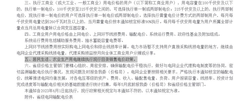 6月1日起执行新电价，电费又要涨了吗？