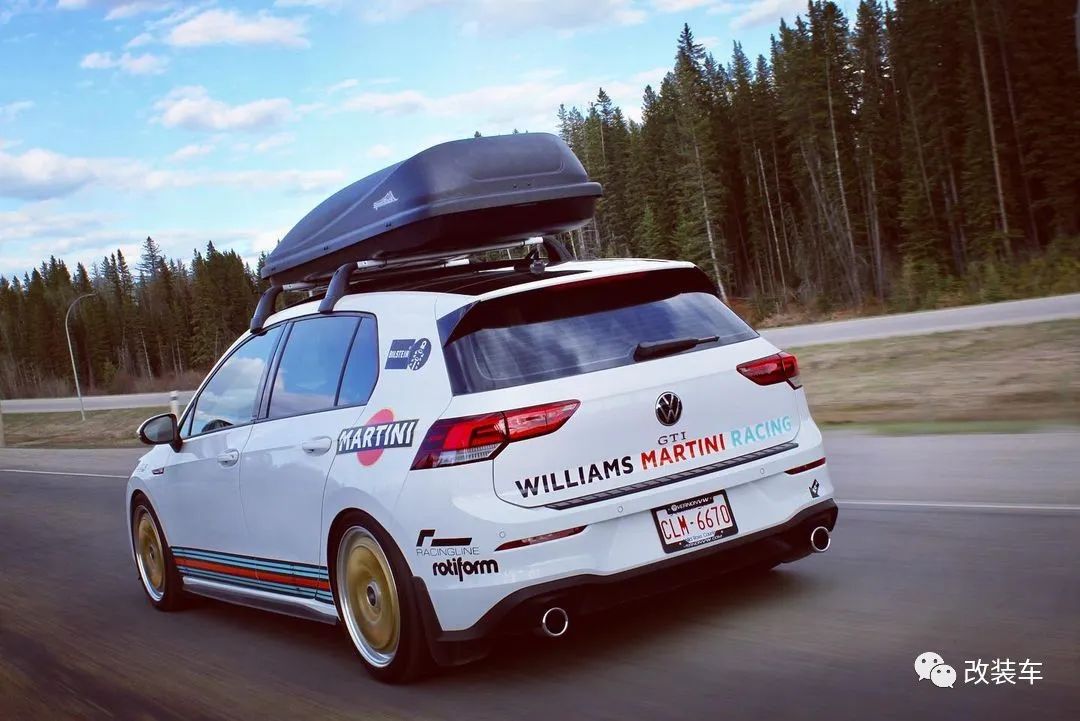 第八代高尔夫gti实车图片,高尔夫8代gti姿态