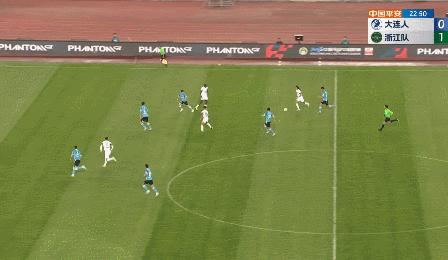 大连人逆转保级队,大连人1比2不敌浙江队
