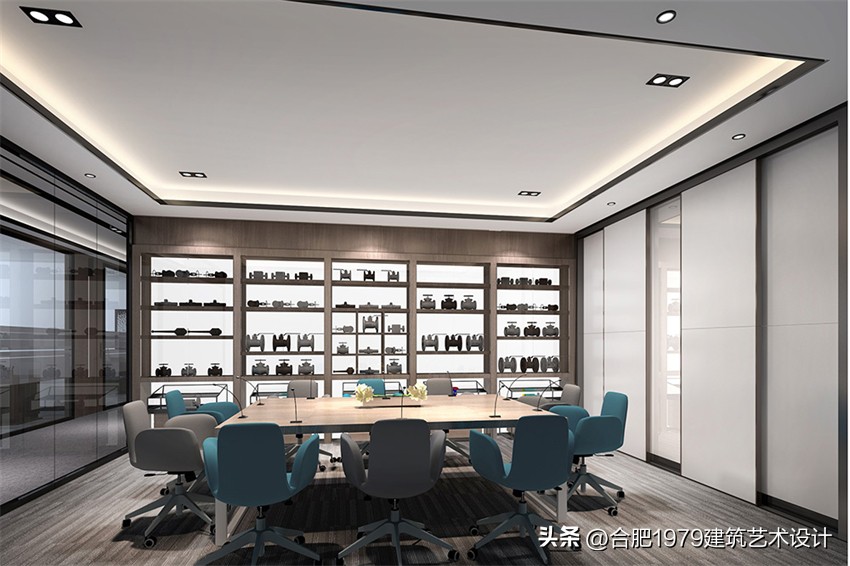 合肥上档次的办公室设计装修施工,合肥简约风办公室装修设计预算