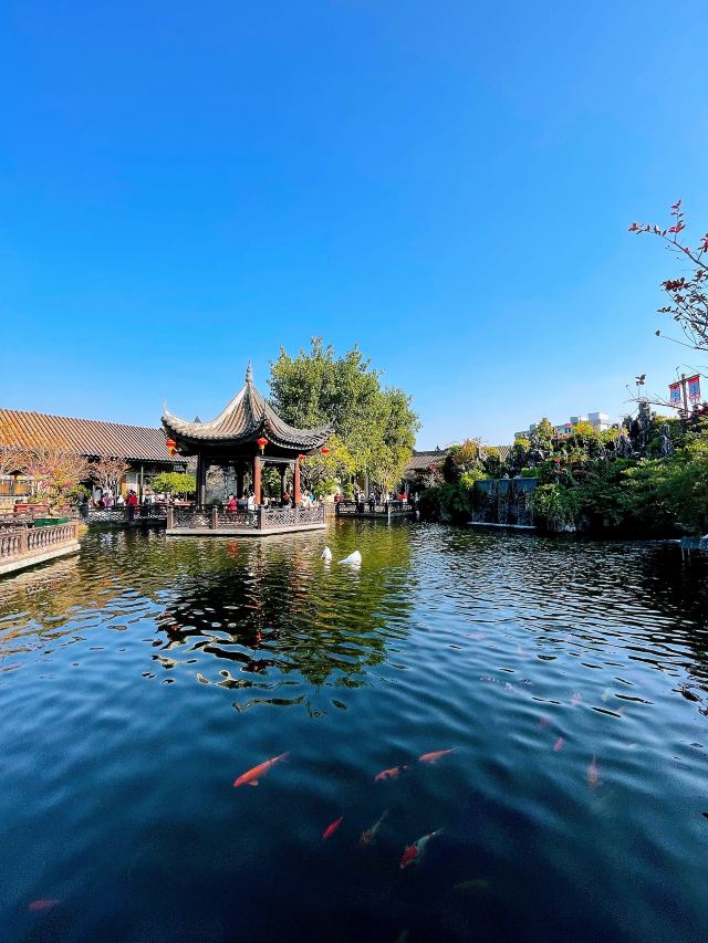 不用去苏州园林，在广州也能感受的园林古镇，吃喝玩乐在这里