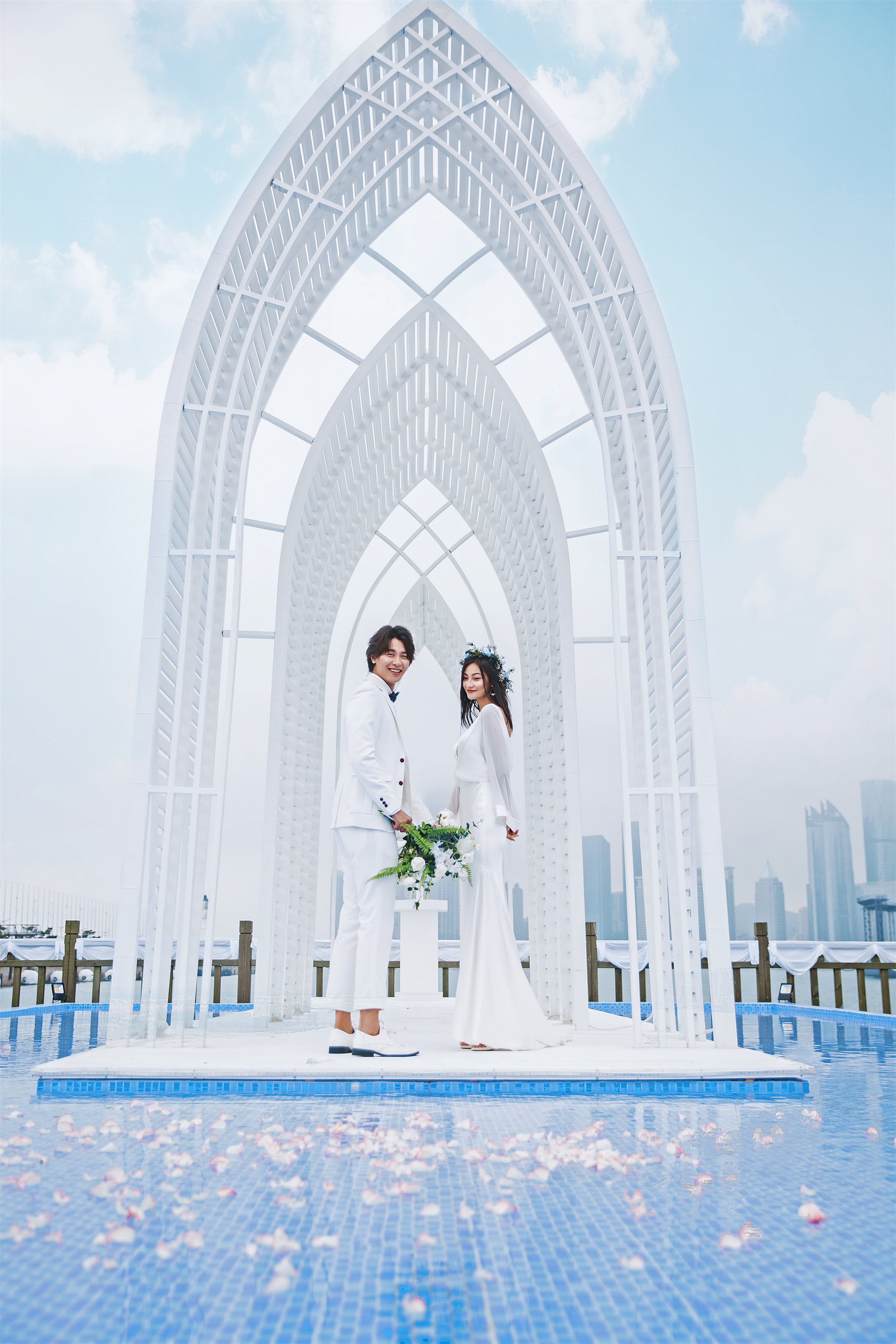 青岛拍婚纱照口碑好的店,青岛旅拍婚纱照哪家靠谱