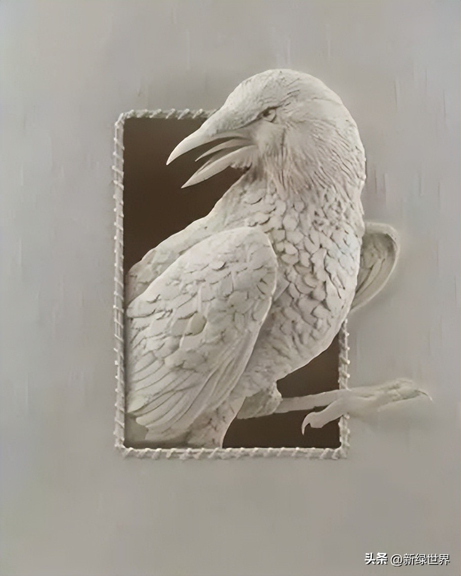 纸艺作品绘画,千变万化的纸艺术作品