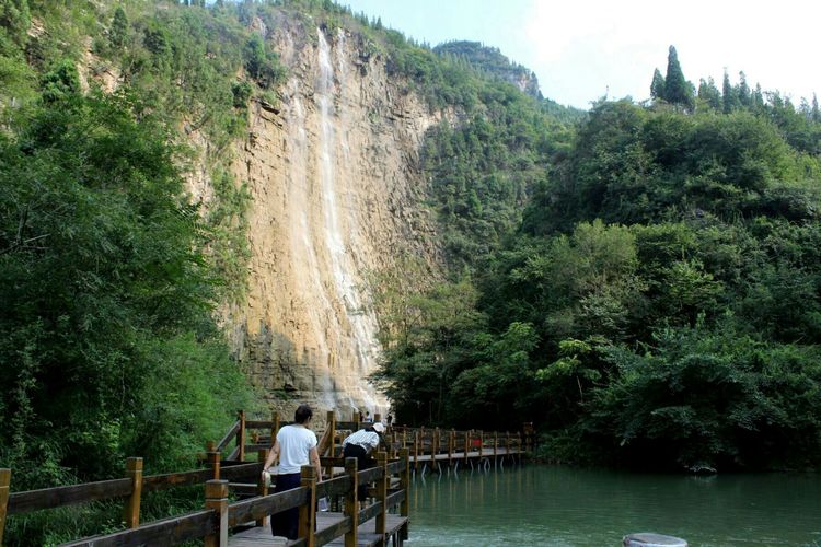山东青州黄花溪景区图片,山东九寨沟黄花溪