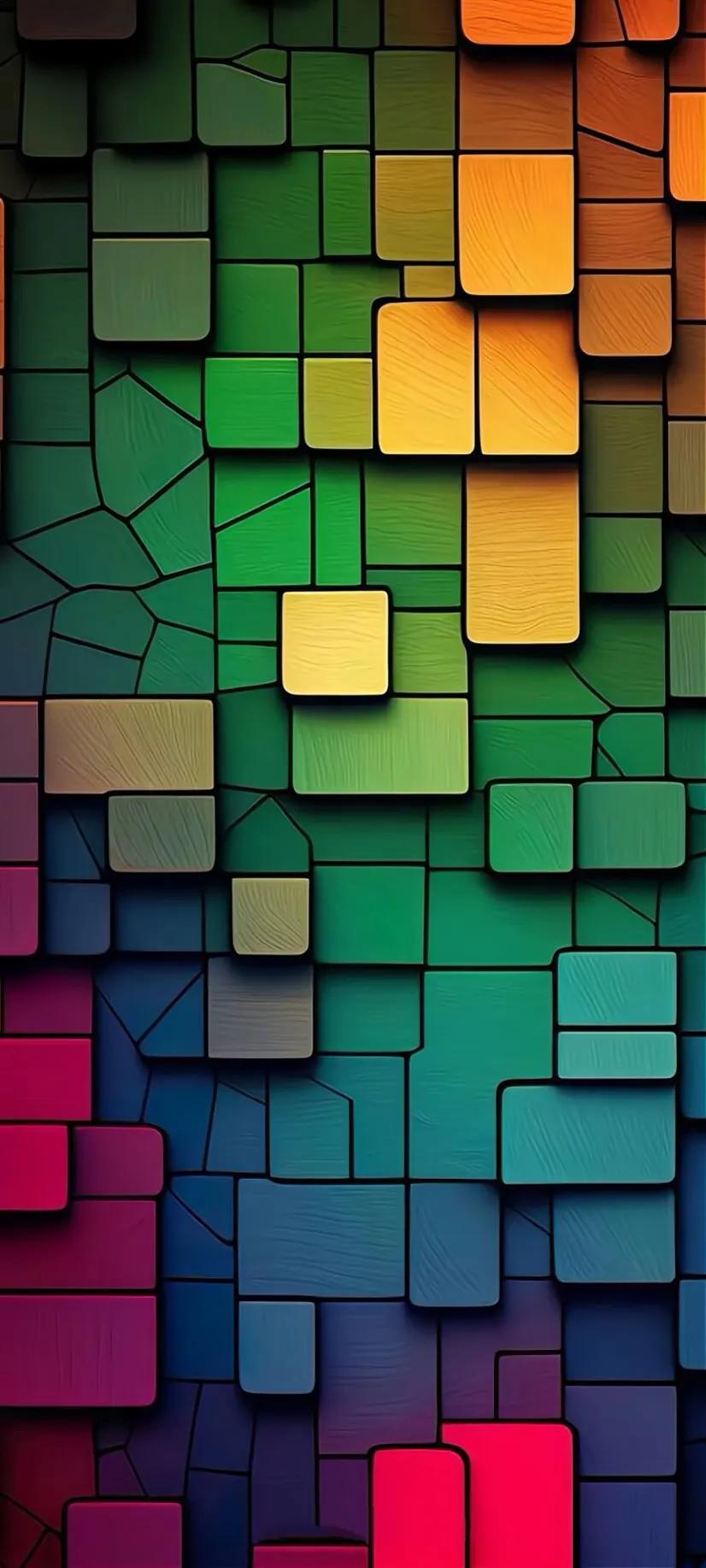 小米几何超级壁纸,高清3d壁纸动态立体