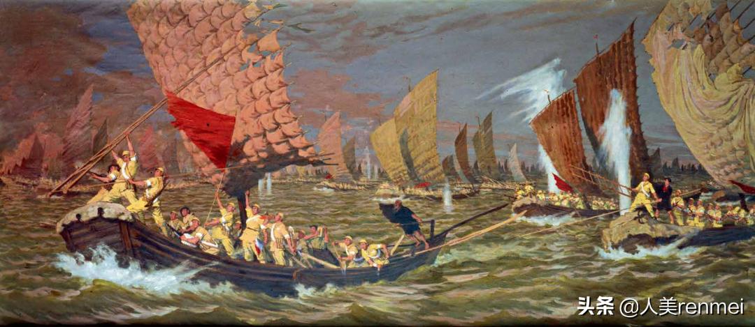 中国风油画装饰画组合,数字油画中国风中国红