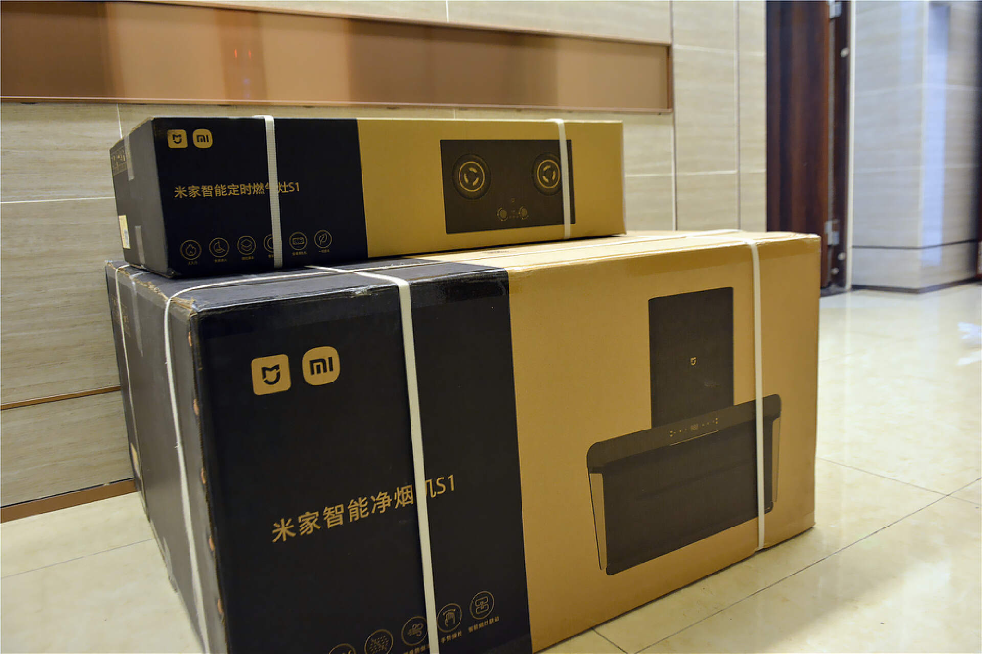 米家智能净烟机s1燃气灶测评,米家智能侧吸油烟机套装清洁