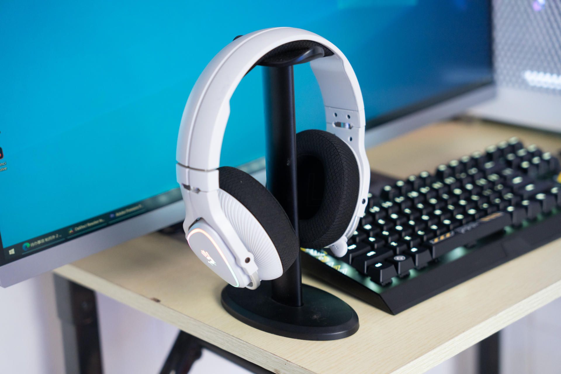 双飞燕游戏外设耳机g220,双飞燕头戴式耳机