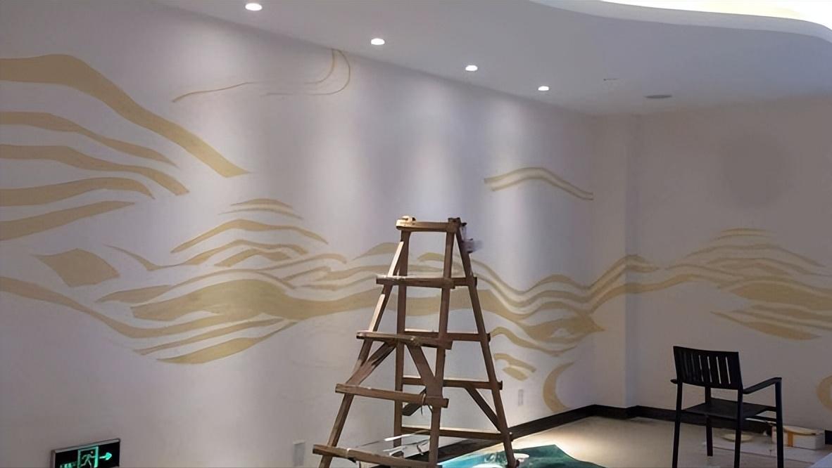 墙绘手绘墙报价,店面墙画手绘效果图