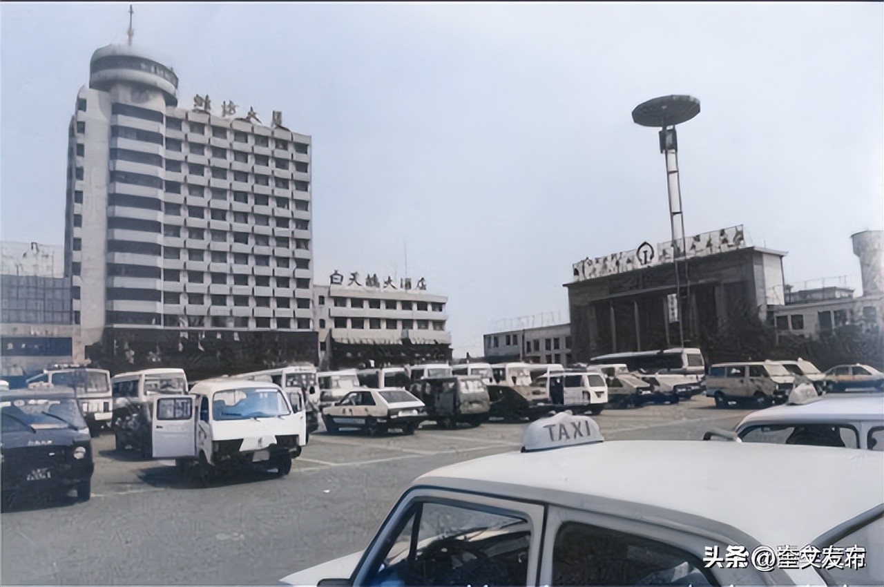 90年代潍坊老照片,潍坊火车站老照片