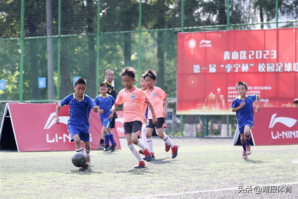 邓卓祥姚翰林赶来颁奖——青山区首届小学校园足球联赛火爆收官