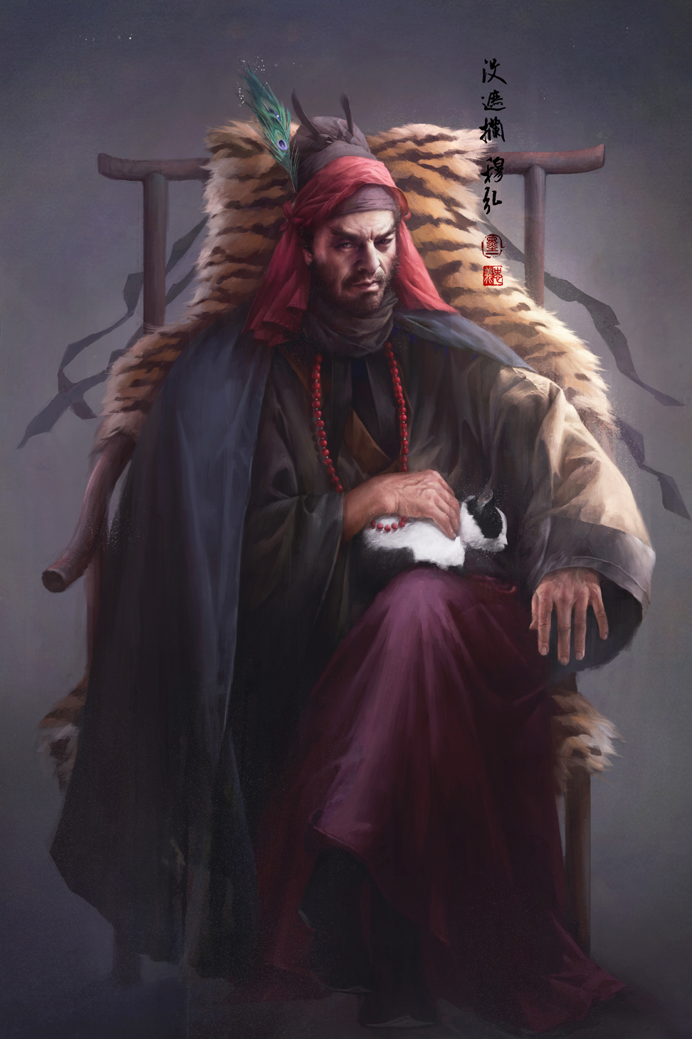 天假神柄专其雄——张墨一水浒人物肖像赏析