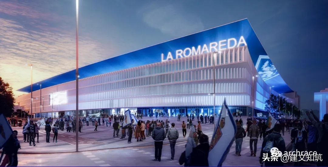 【荐筑】IDOM公布新拉罗马雷达体育场的初步设计方案