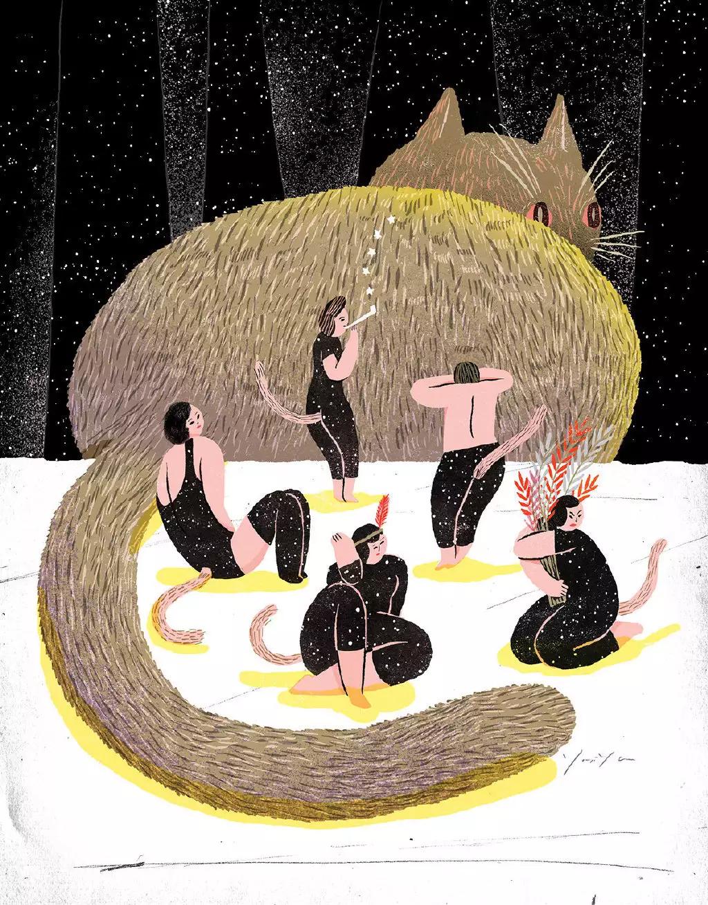 插画师绘画作品,绘画插画师作品