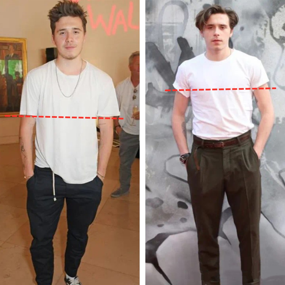 十几块和一百多的t恤,十几块钱的t恤是什么面料