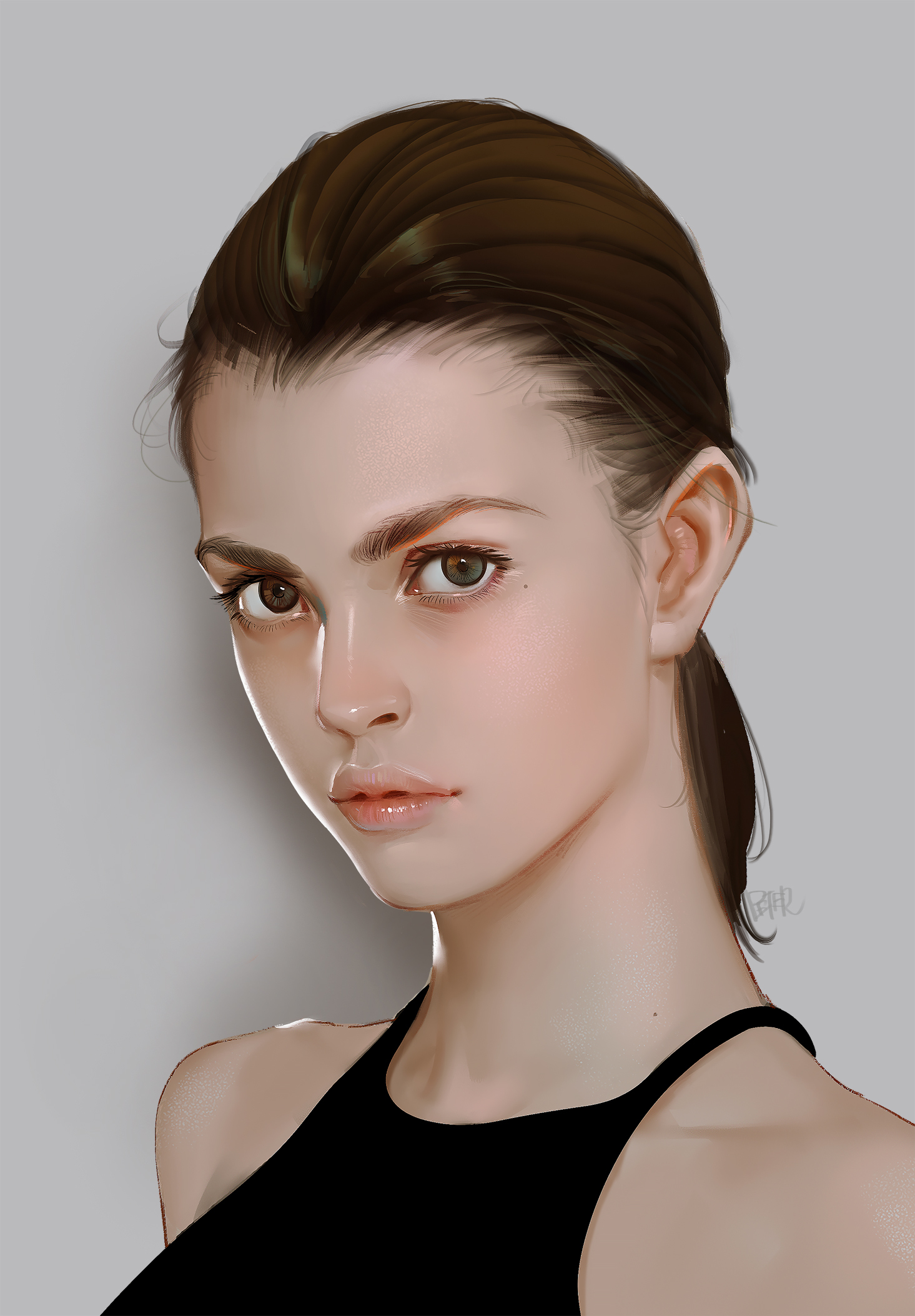 简单头像高级简约手绘清新意境,简洁个性头像手绘好看