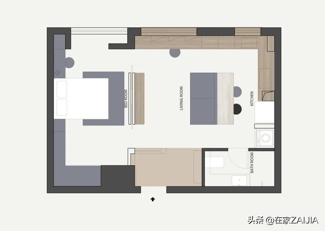 小而温馨的单身公寓,便宜又好看的单身公寓