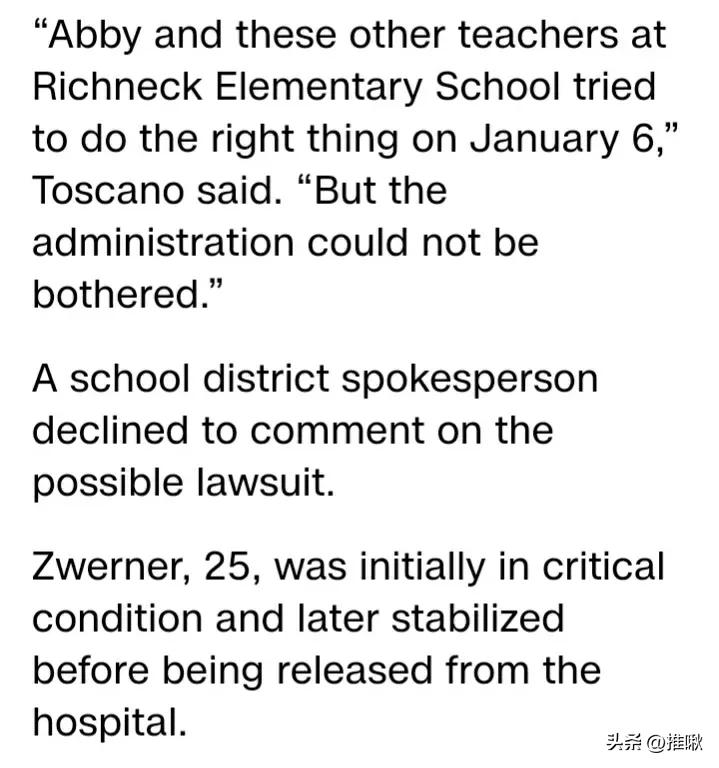 英语阅读学习材料Aftera6-year-oldshotateacherinclass每日英语