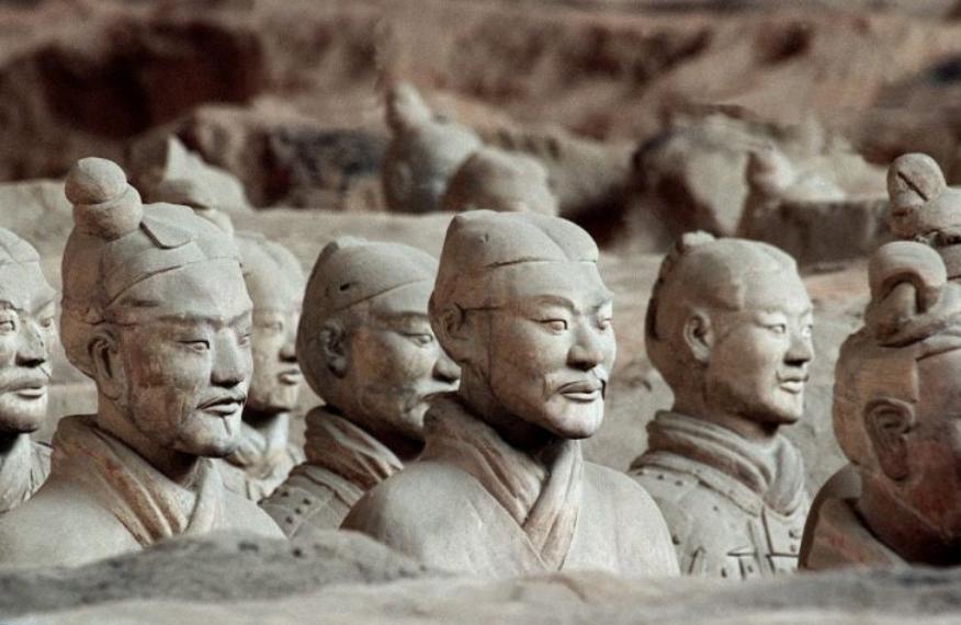 兵马俑中最诡异的一张脸还是活的,兵马俑中最诡异的一张脸在哪里