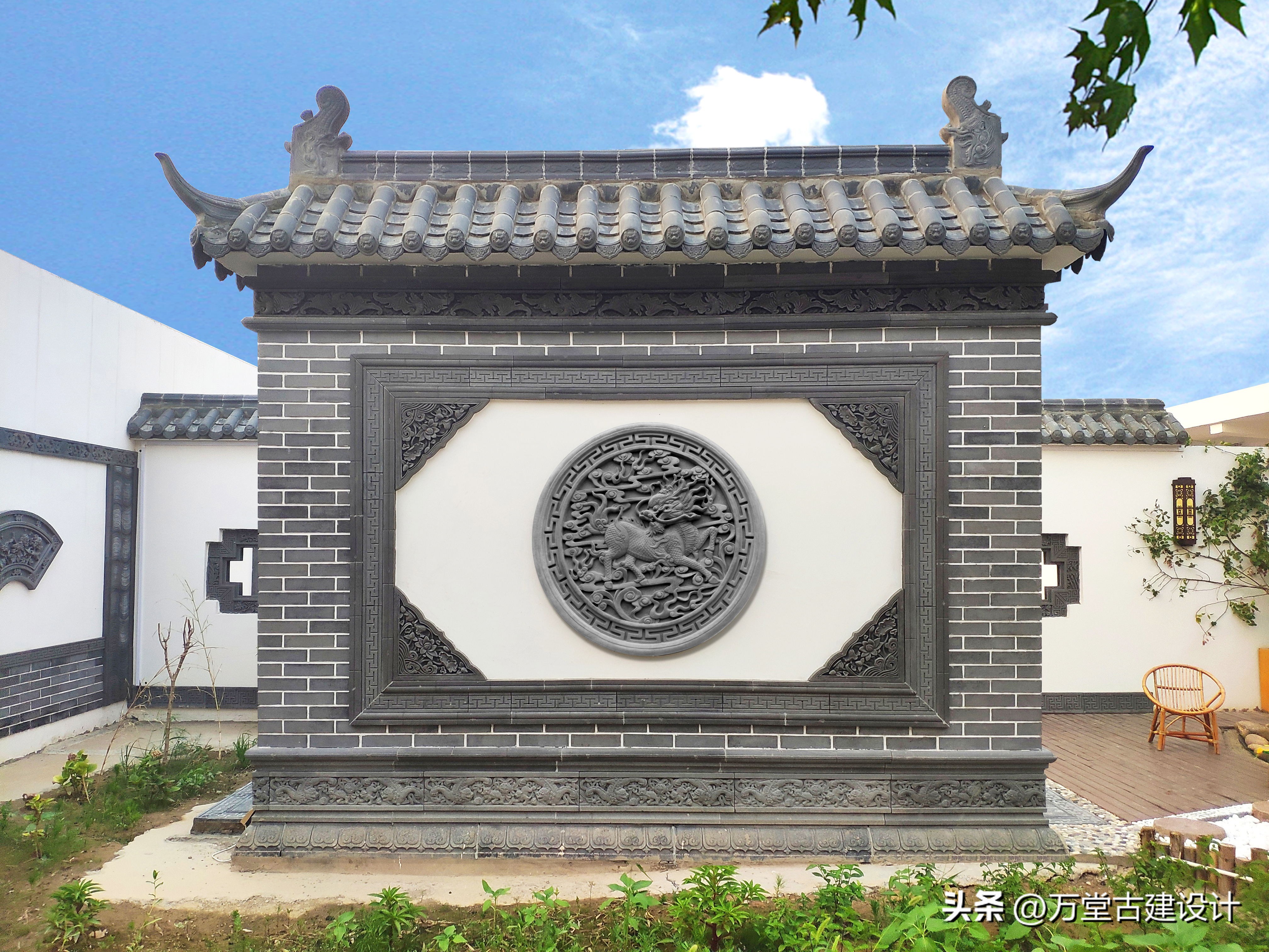 影壁墙设计怎么做,影壁墙上造型怎么做效果好