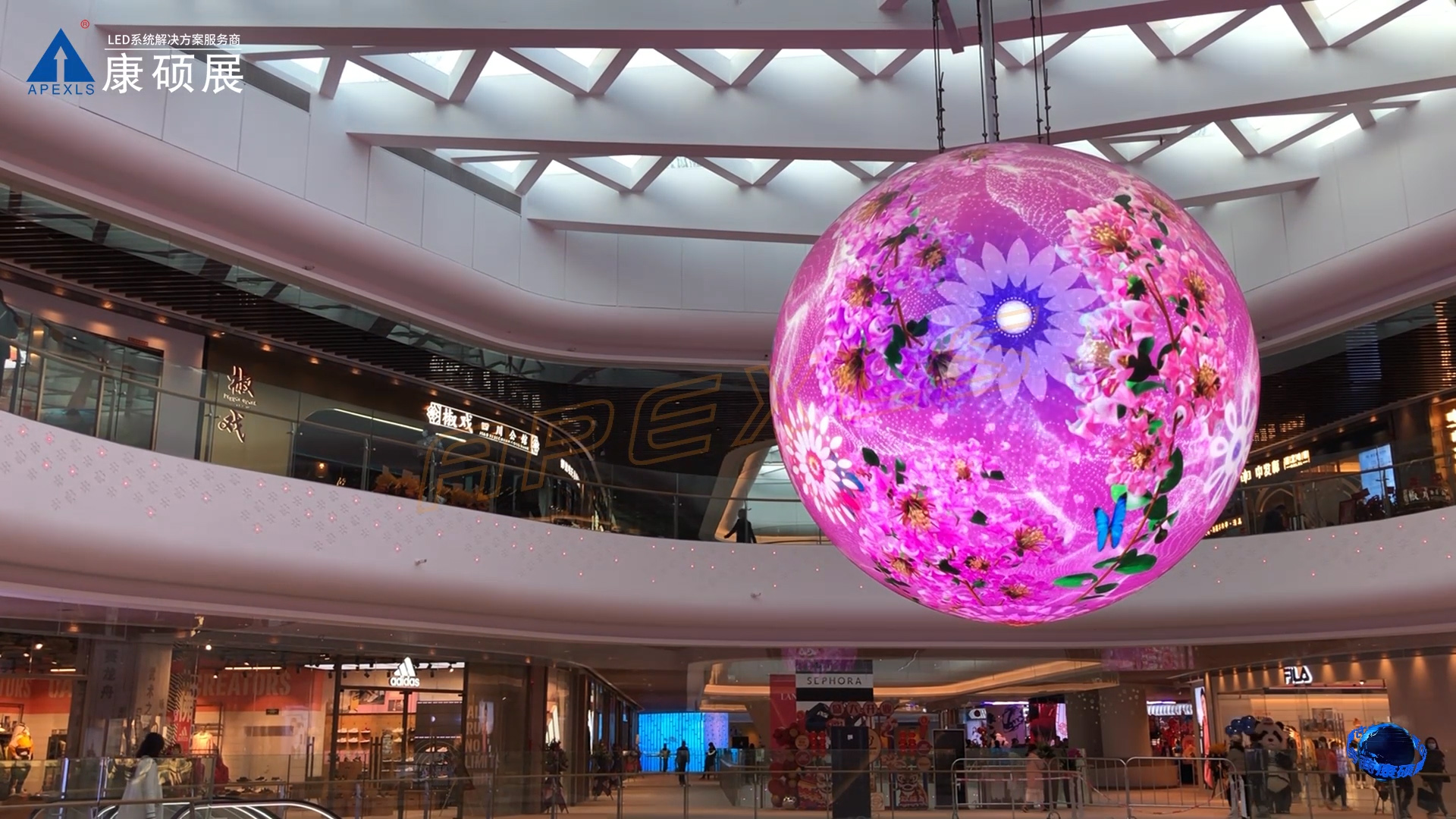 创新彩led创意屏,康硕展led显示屏上海