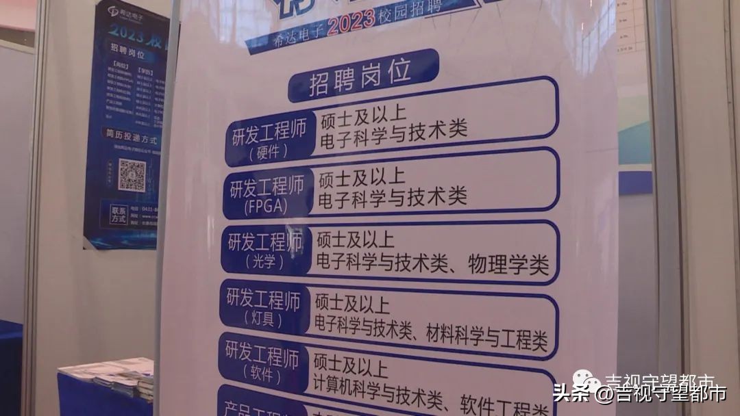 引百万大学生留长！首场校园巡回双选会今日举办