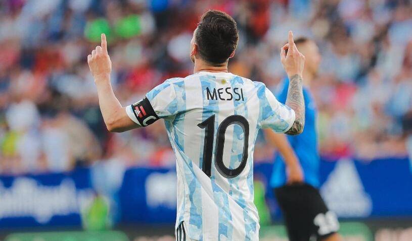 阿根廷2比0波兰梅西集锦,世界杯梅西对波兰