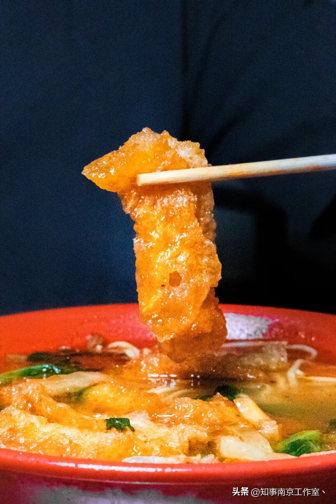 南京新街口明瓦廊美食皮肚面,南京明瓦廊美食推荐必吃