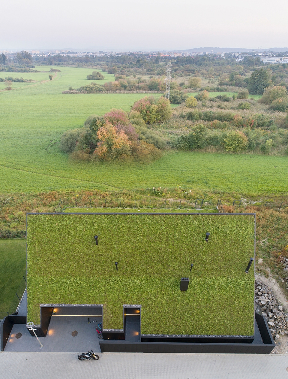 波兰田园的房子,波兰的房屋倒置