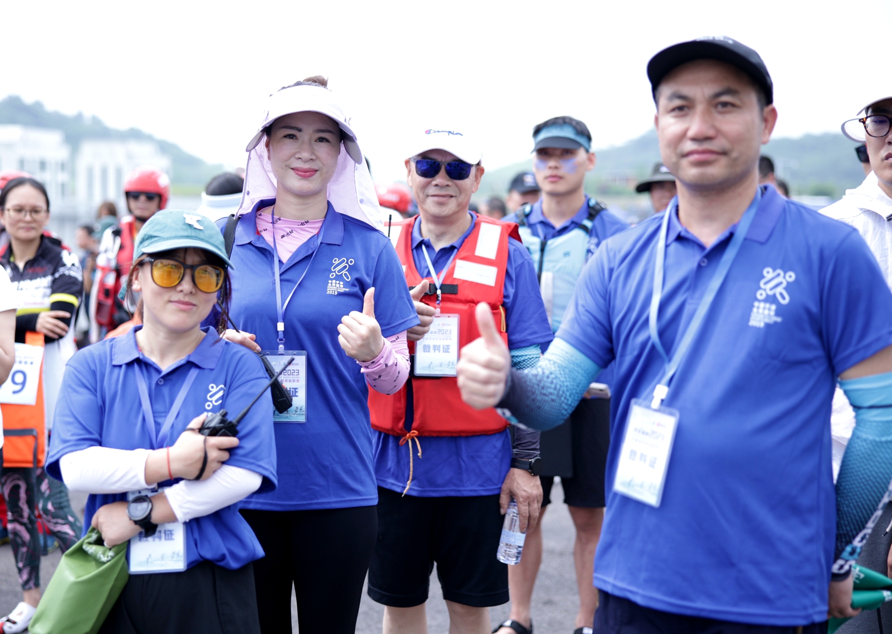 “天妃湖杯”2023宁波市全民桨板联赛（宁波湾站）激情开赛