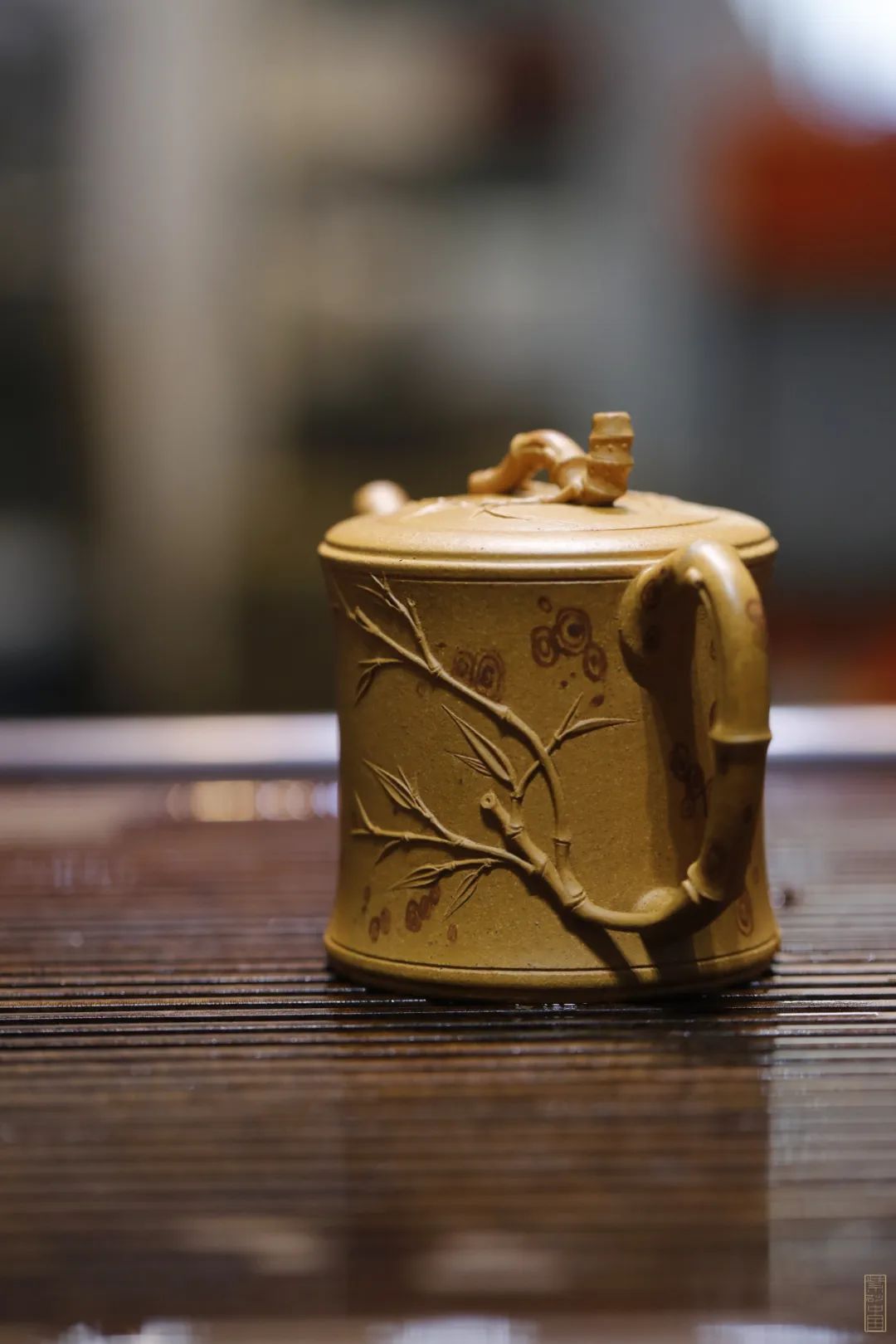 周文涛紫砂湘妃竹,周文涛湘妃竹