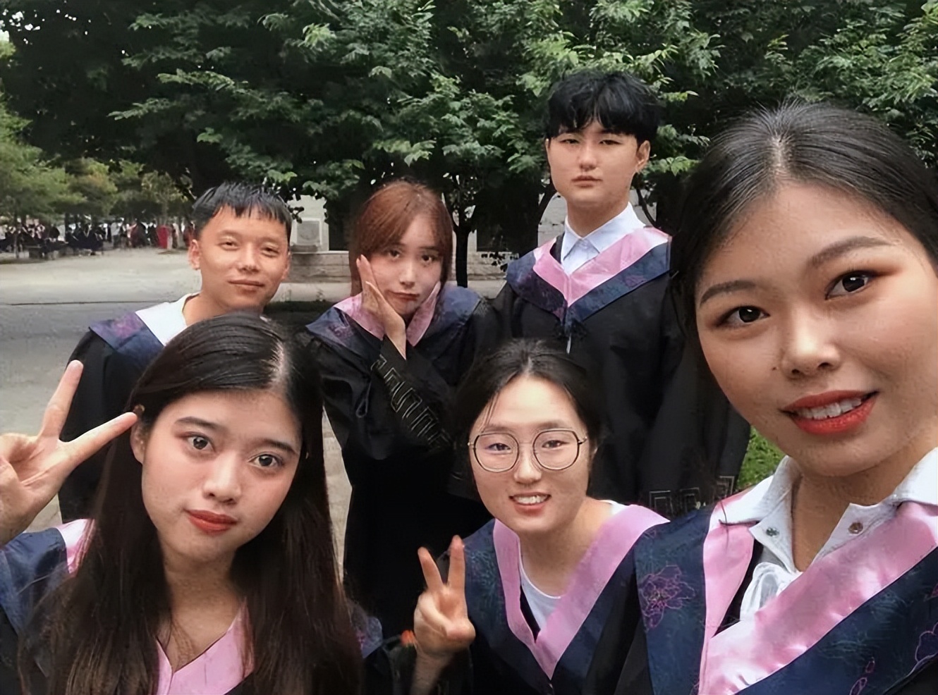 一个冷知识如果你的学士服是灰色,冷知识如果你的学士服是粉色领子