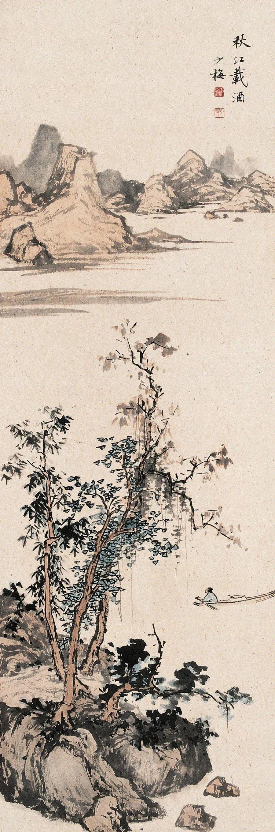 精美山水欣赏100幅,很有意境的写意山水