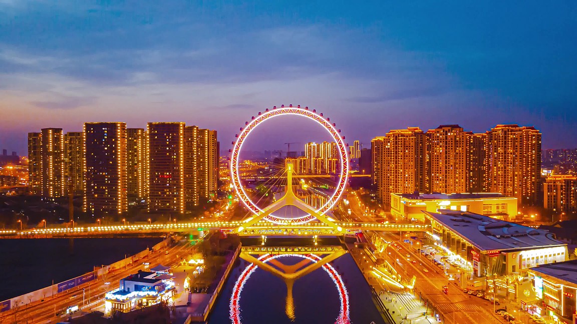 天津之眼摩天轮游客等待区,天津之眼摩天轮五一要排队多久