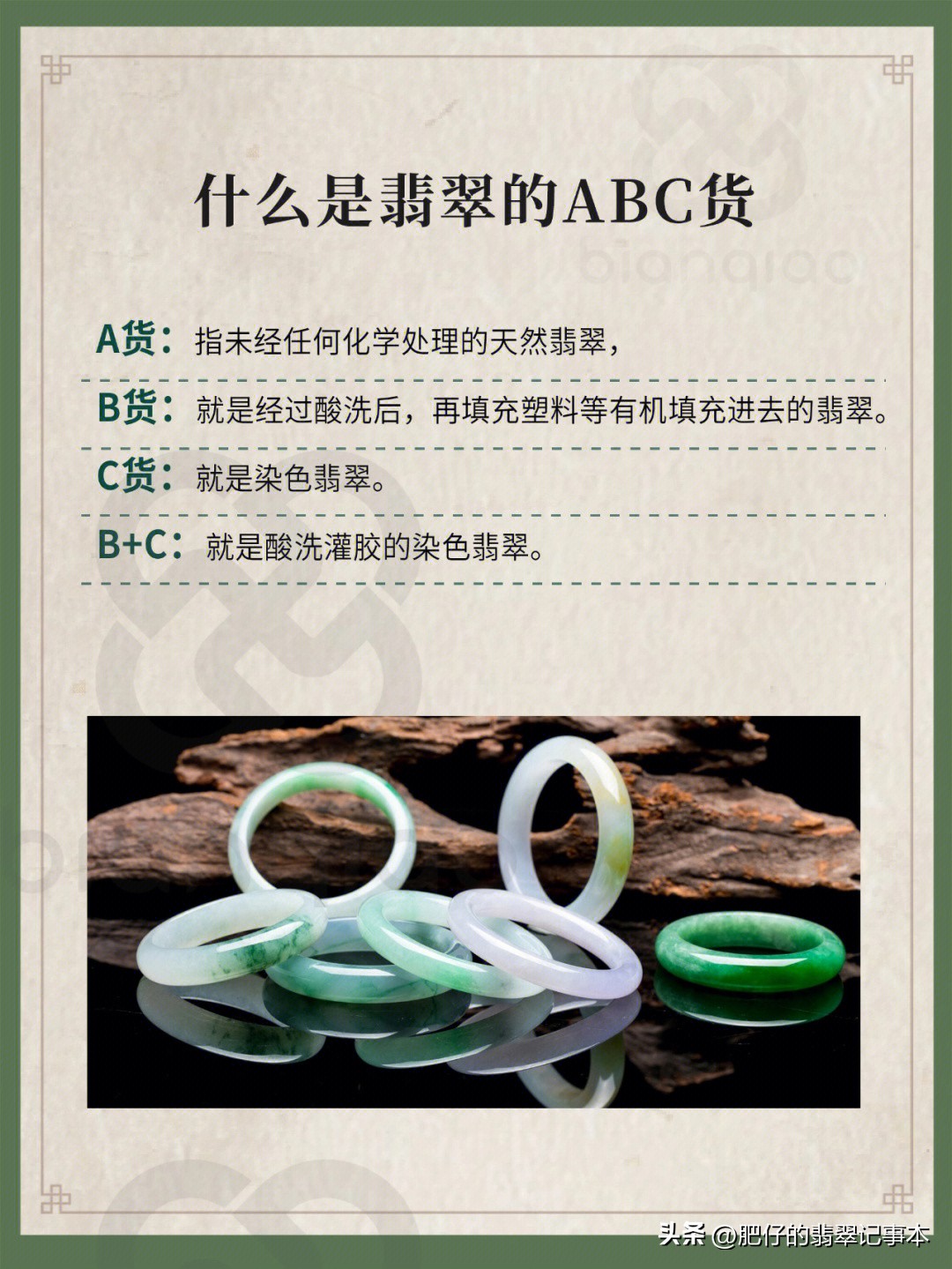 什么是翡翠的abc货如何区别,什么是翡翠的abc货